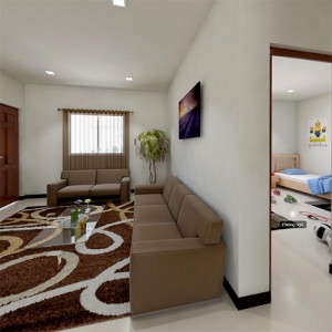 Một căn hộ nhiều màu sắc