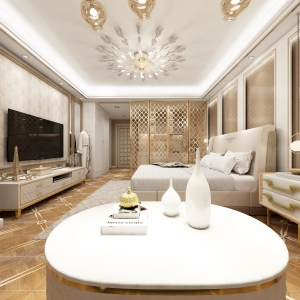 Căn hộ studio tân cổ điển