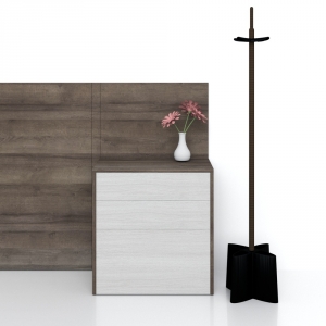 Tab đầu giường, Melamine