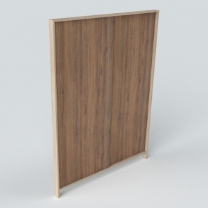 Khung tủ áo lùa 1500, Melamine