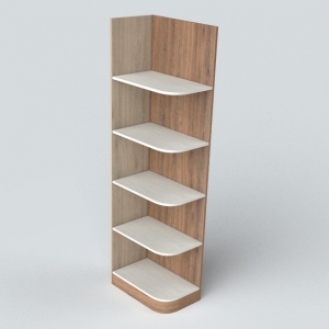Kệ góc tủ áo 370, Melamine