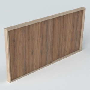 Khung tủ nóc lùa 1500, Melamine